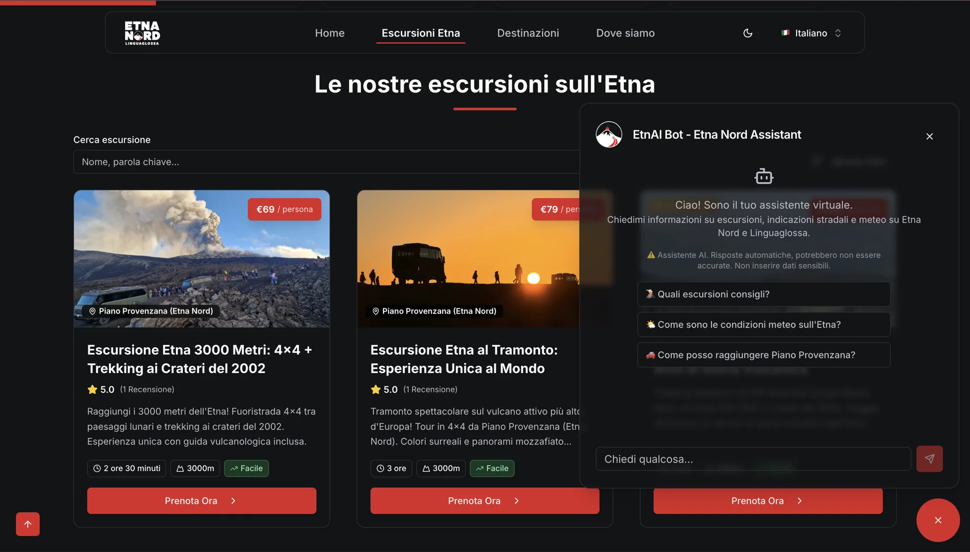 Multilingual Tourism Platform Etna Nord - Image 2